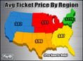 The Northeast, Illinois Lead The Way In Secondary Market Ticket Prices