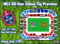 2011 MLS All-Star Game Ticket Price Overview