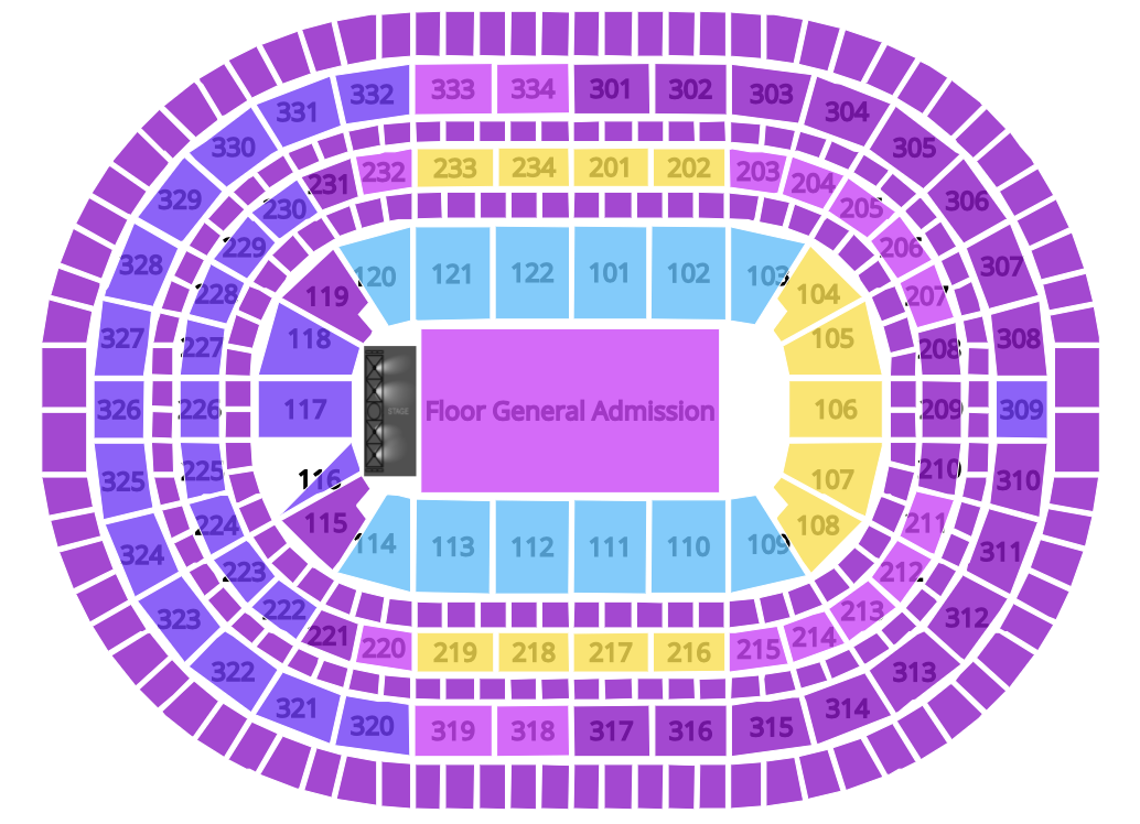 READY TO BE TOUR on X: 🚨 Seating Chart for TWICE's 'READY TO BE' Tour in  Atlanta, GA at Truist Park.  / X